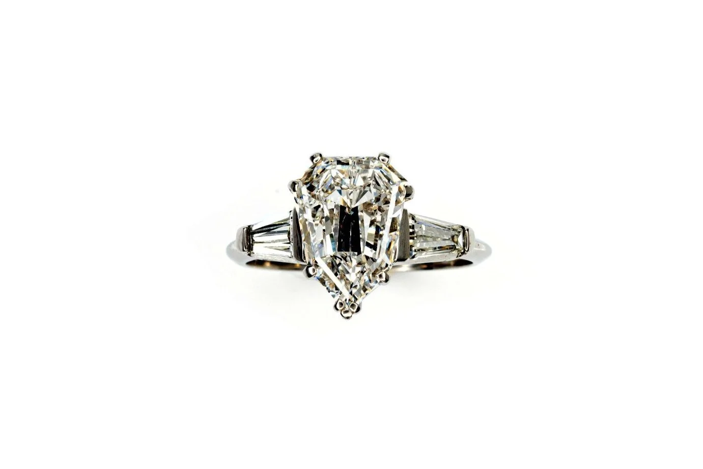 Shield cut 2025 engagement ring